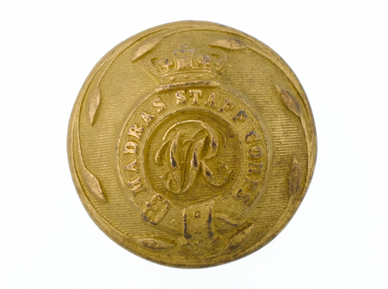 Button, Madras Staff Corps, 1861-1876. de English School