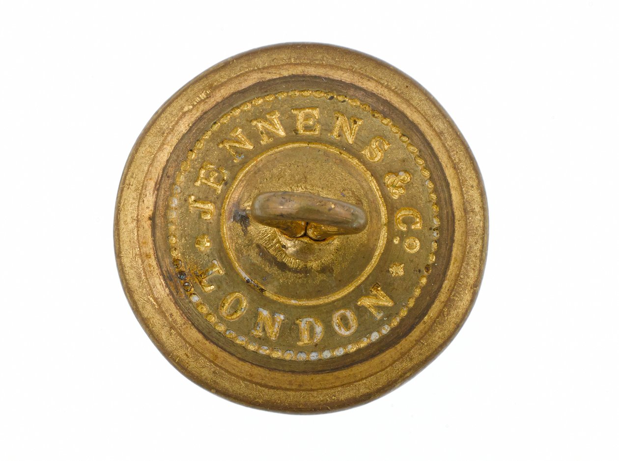 Button, Madras Staff Corps, 1861-1876 de English School