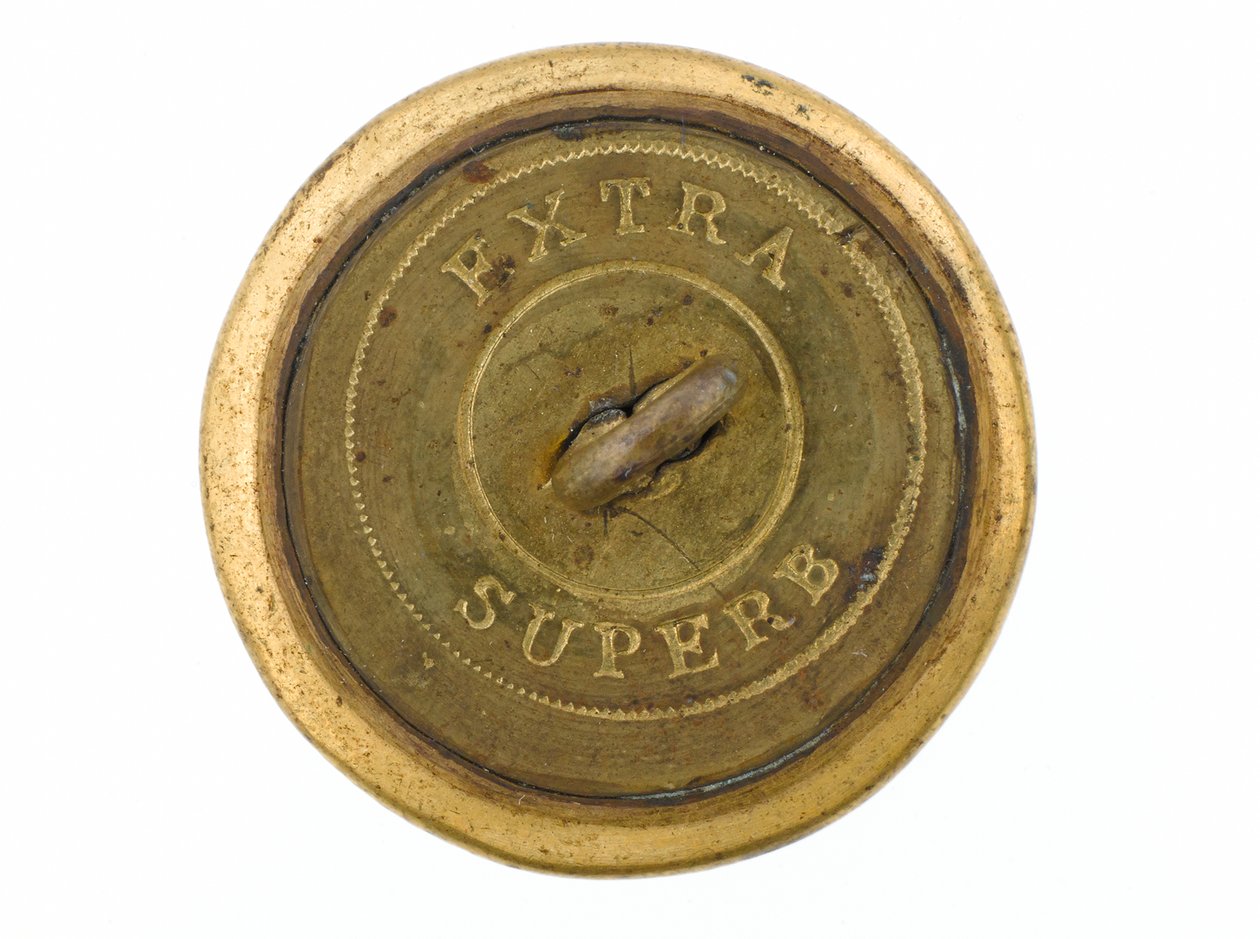 Button, Madras Staff Corps, 1861-1876 de English School