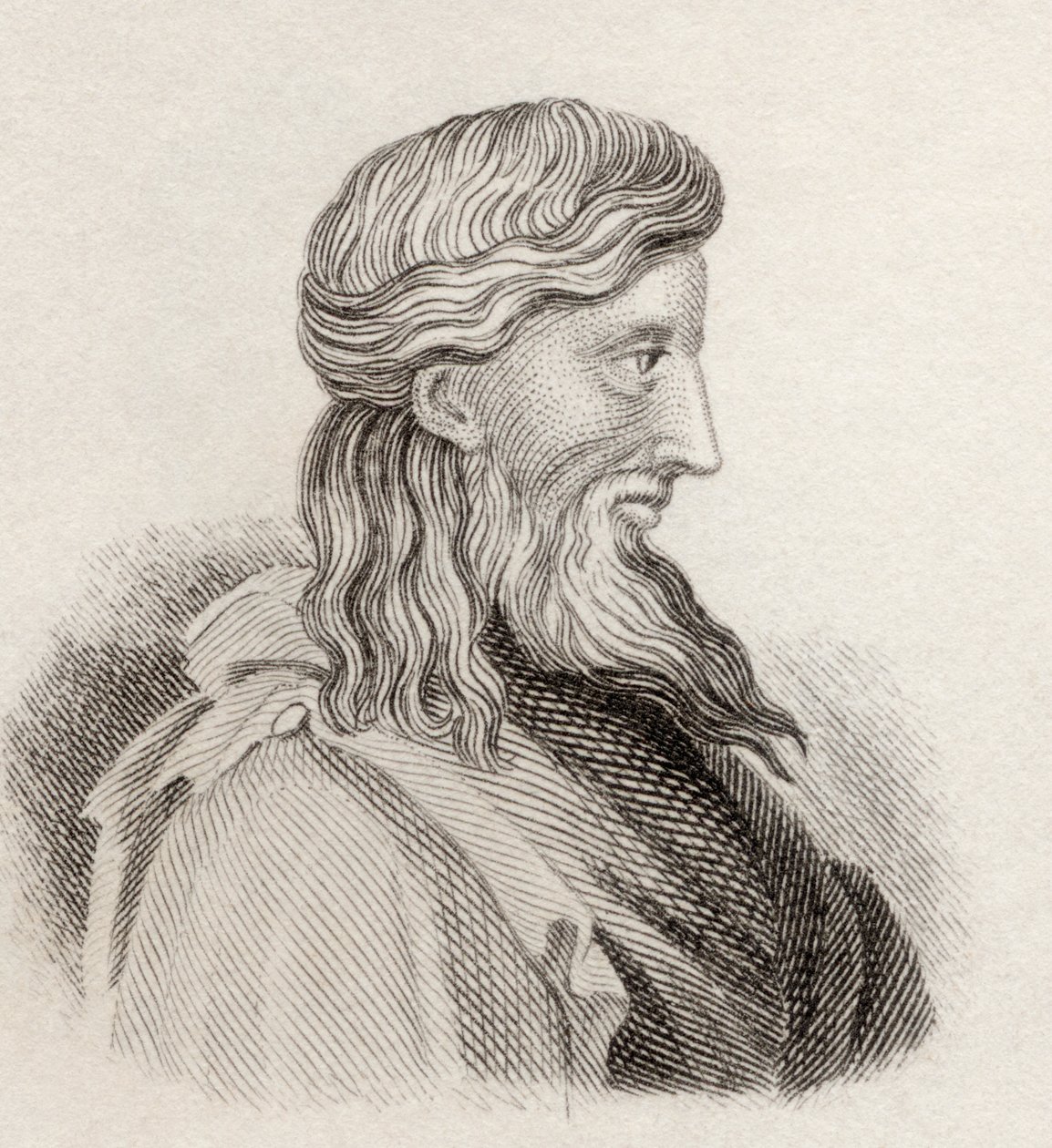 Callisthenes de Olynthus, do "Dicionário Histórico de Crabb", publicado em 1825 de English School