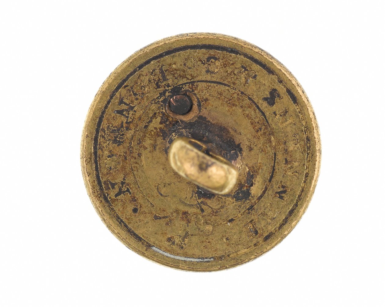 Botão de emblema de boné, guias do estado da Malásia, 1896-1919 de English School