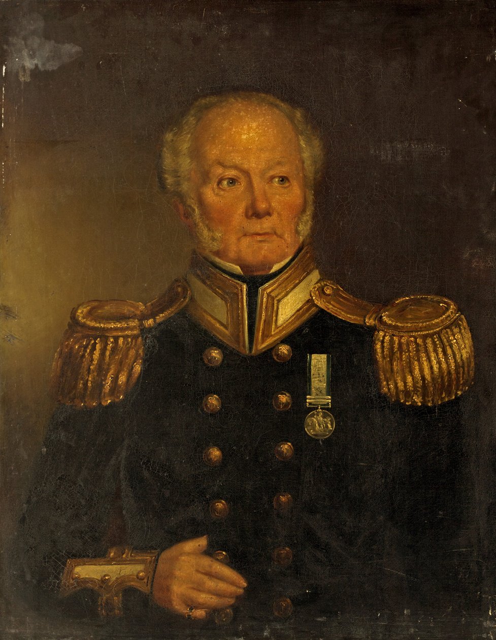 Capitão Patriarca, Marinha Real, c.1850 de English School