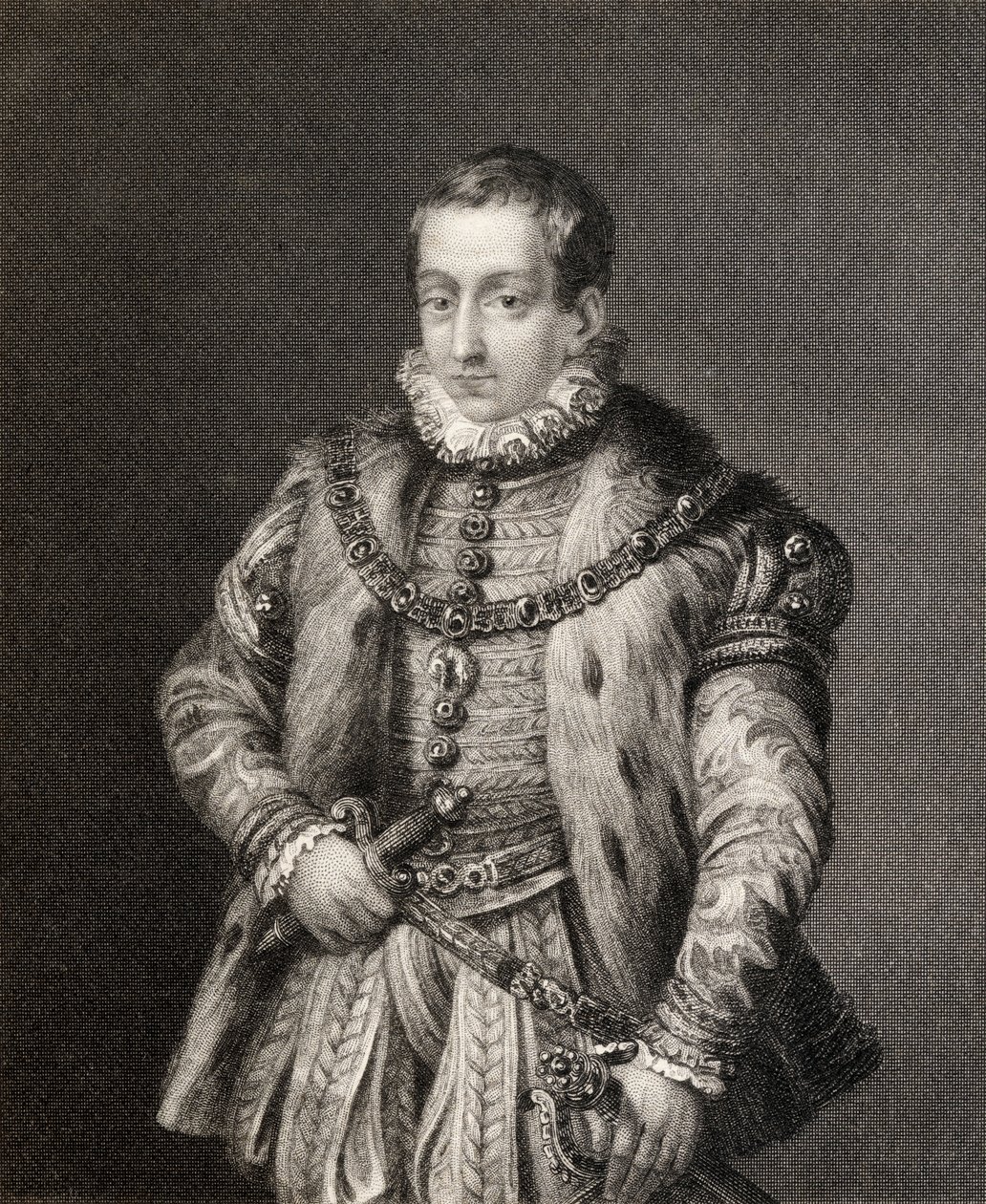 Carlos, Príncipe das Astúrias, de "História do Reino de Filipe II", publicado em 1855 de English School