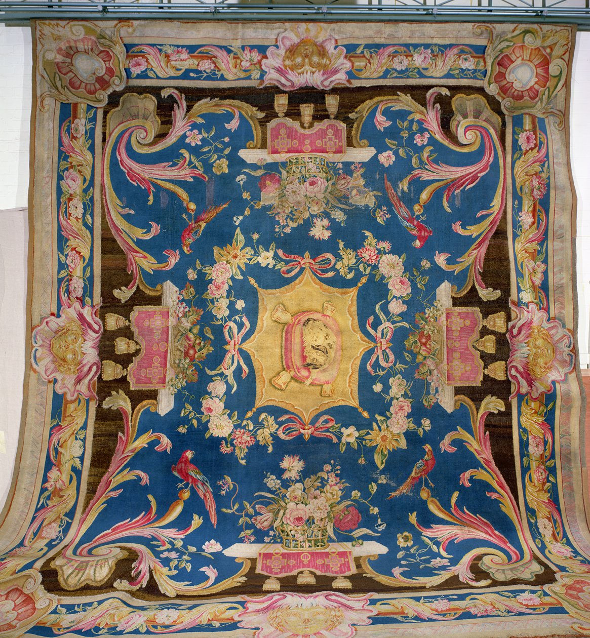 Tapete, 1757 (têxtil) de English School