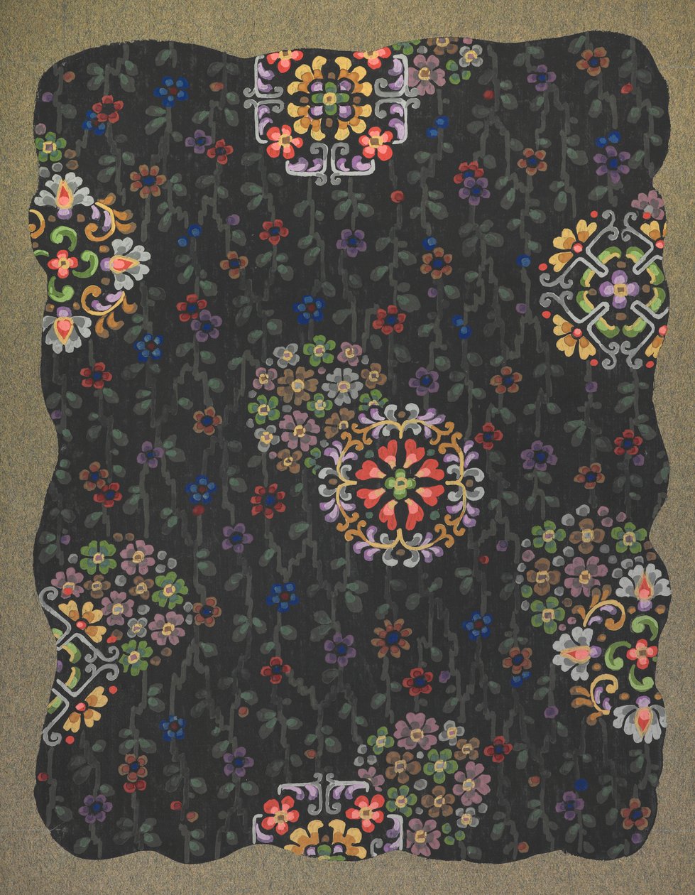 Design de tapetes (wc no papel) de English School