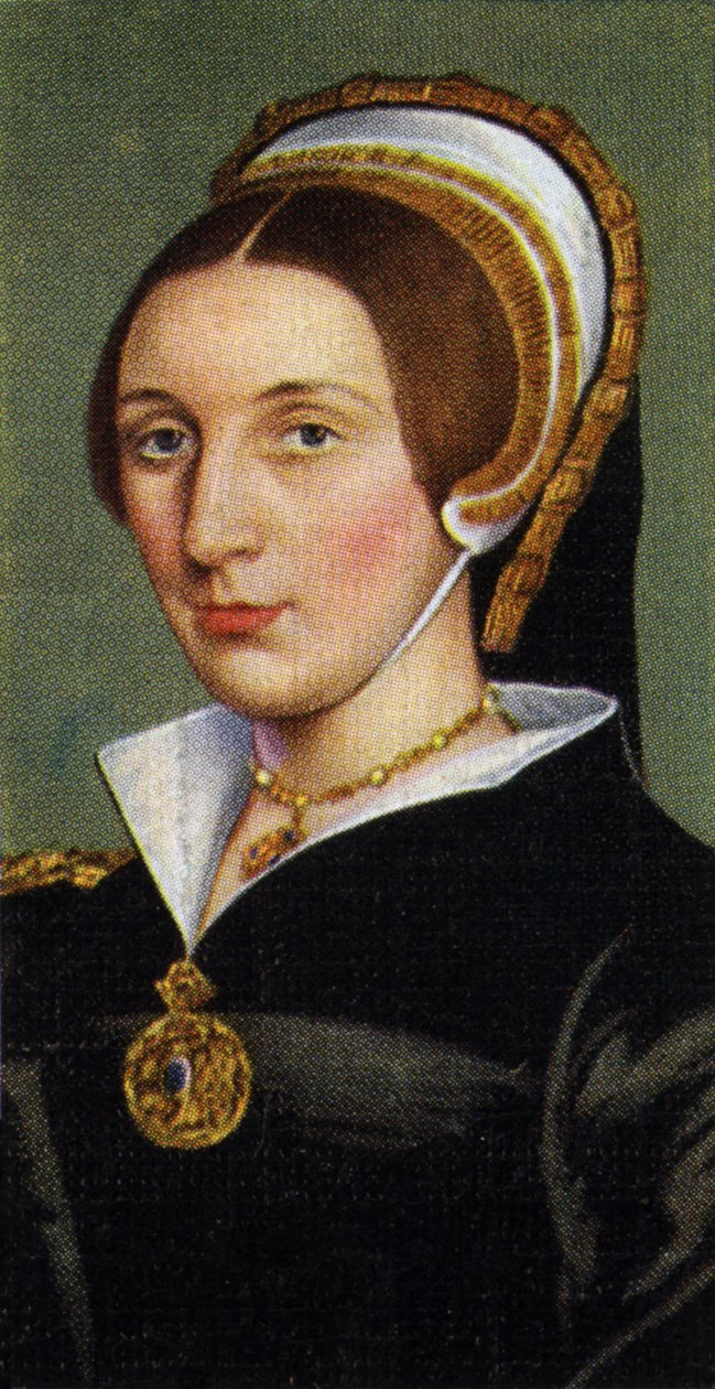 Catherine Howard, Cartões de cigarro do jogador (impressão) de English School