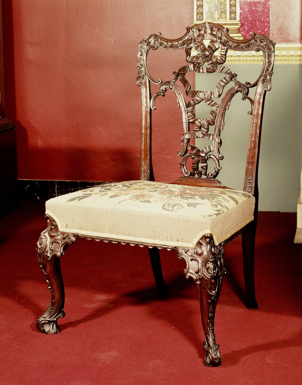Cadeira, Chippendale Director design, c.1760 de English School
