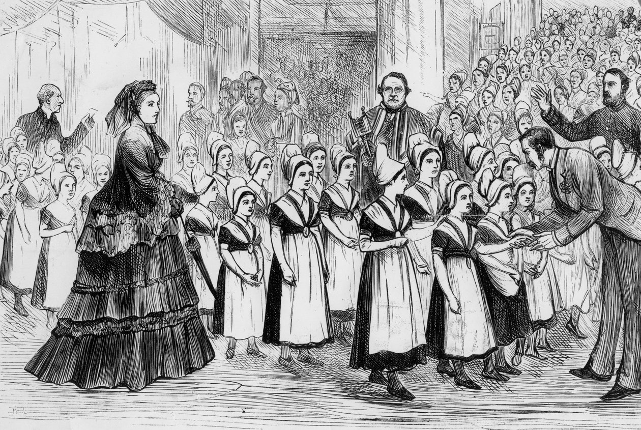 Crianças caridosas no St. Paul