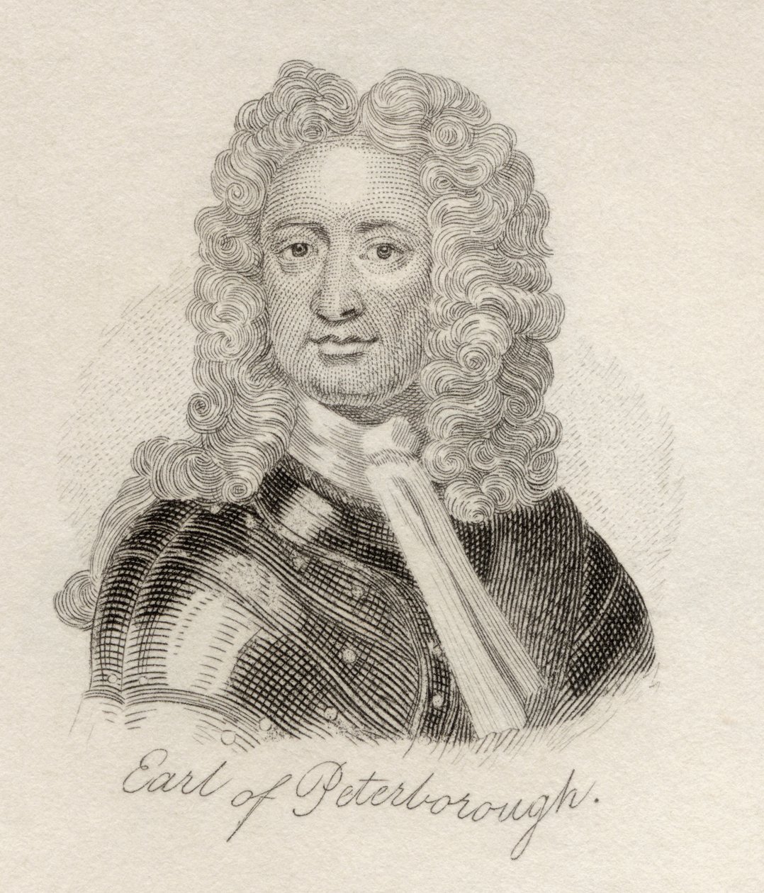 Charles Mordaunt, do "Crabb&39;s Historical Dictionary", publicado em 1825 de English School
