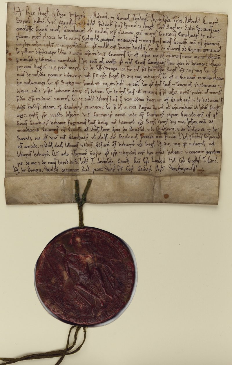 Carta de Henrique II de English School