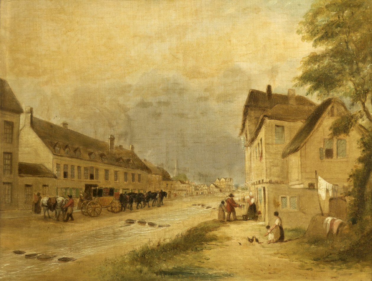 Cheltenham High Street, 1740 de English School
