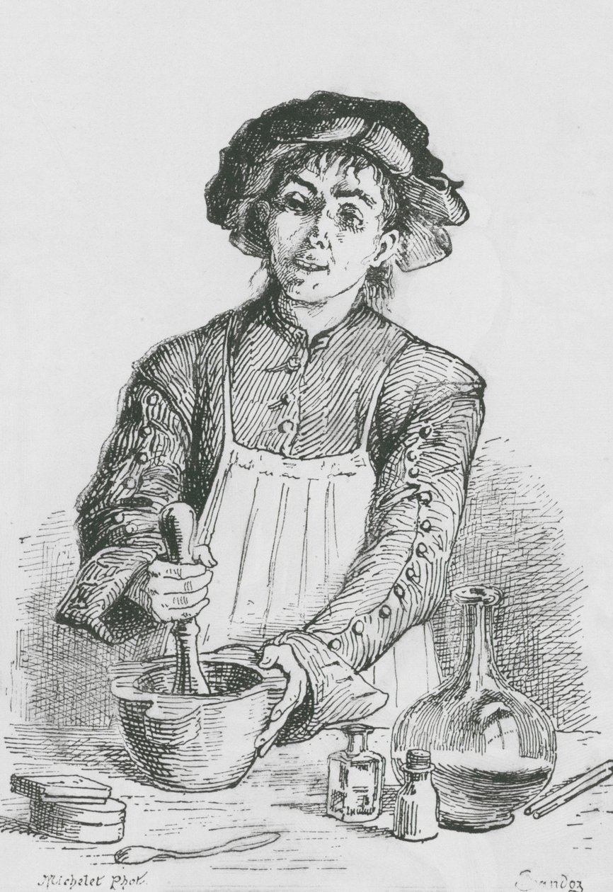 Químico (gravura) de English School
