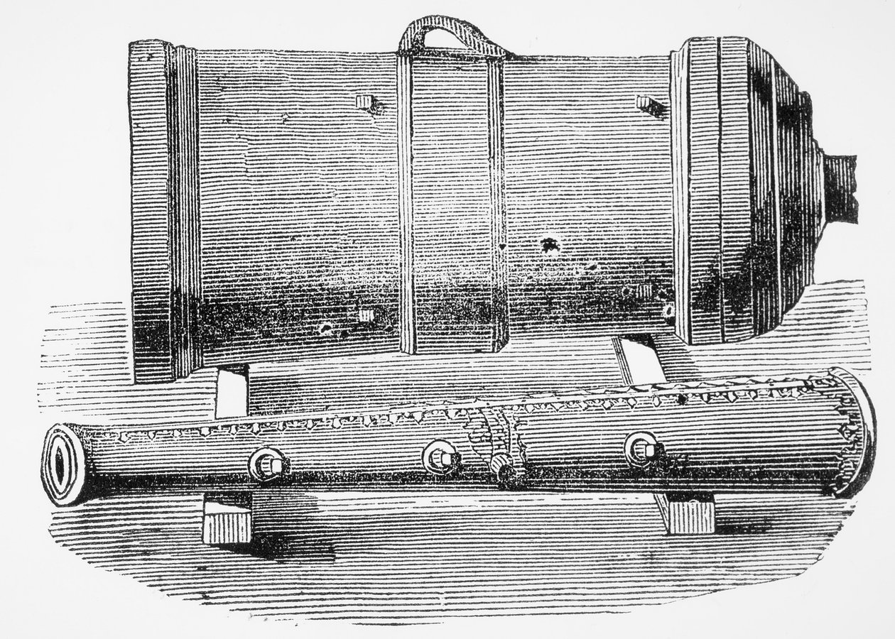 Almofariz Monstro Chinês, 1845 de English School