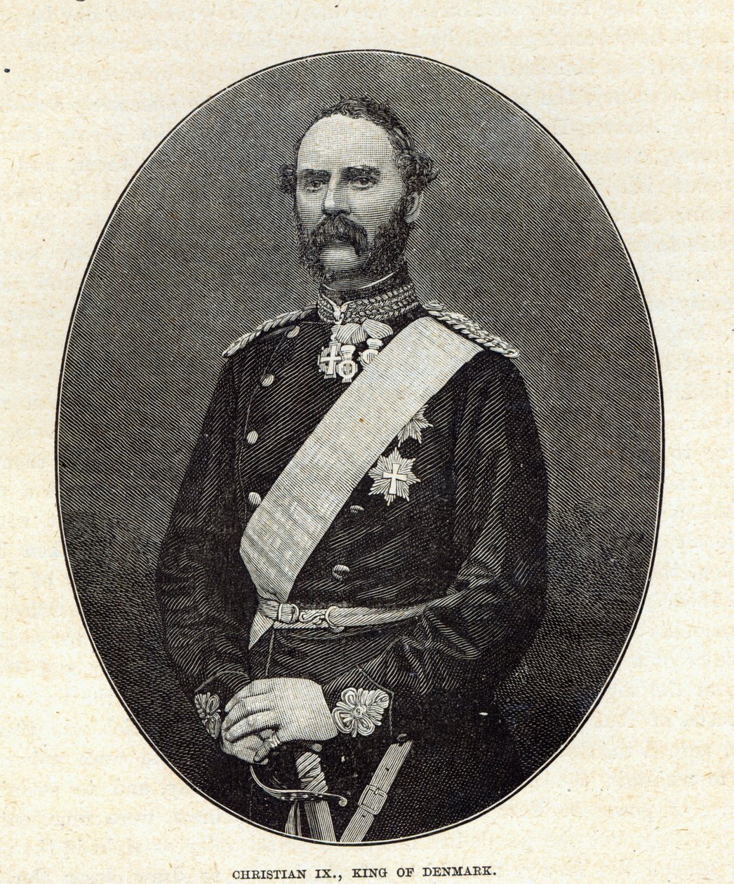 Cristão IX, rei da Dinamarca de English School