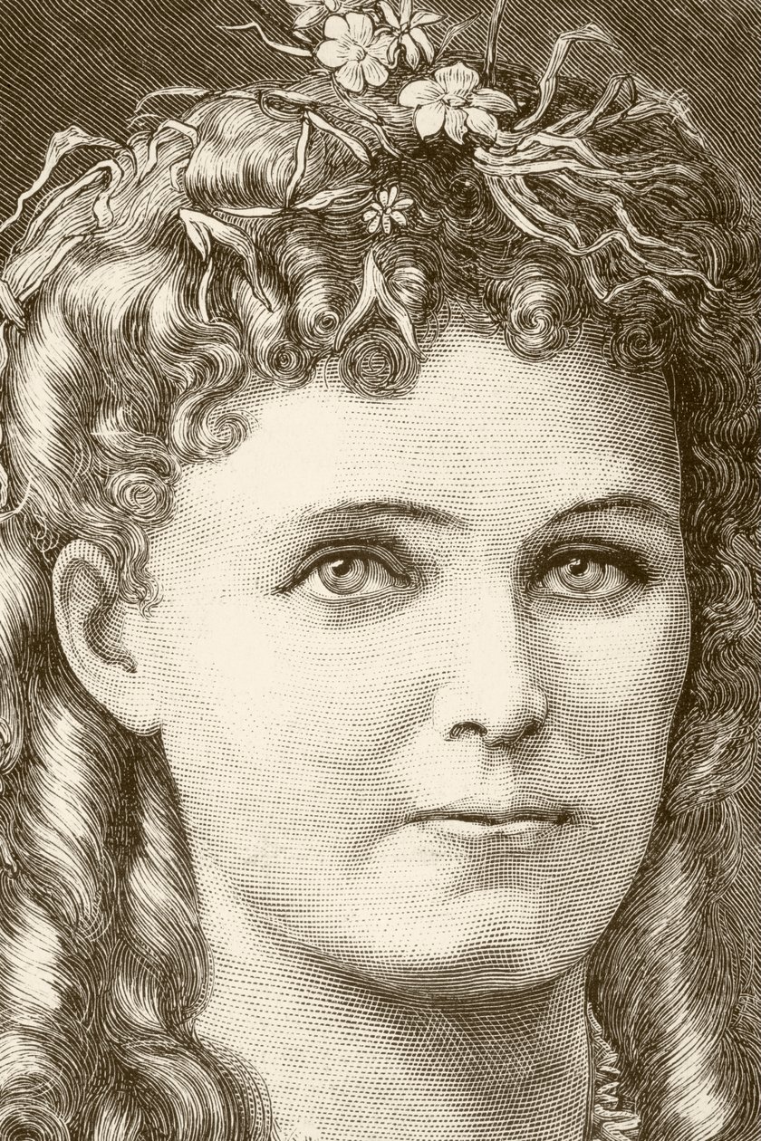 Christina Nilsson (litografia) de English School