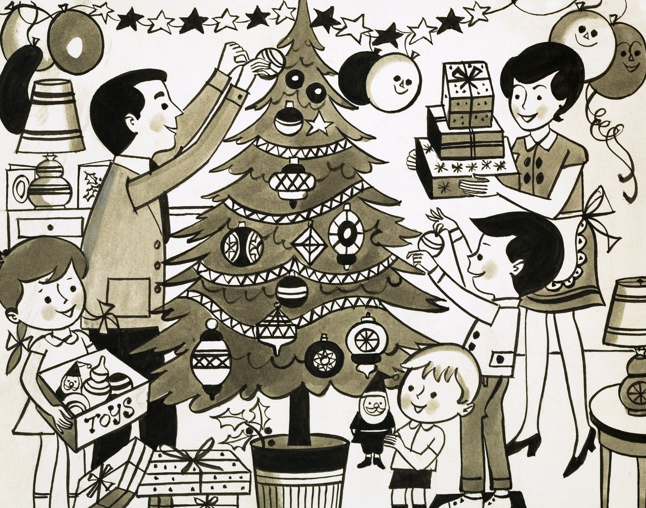 Árvore de Natal de English School