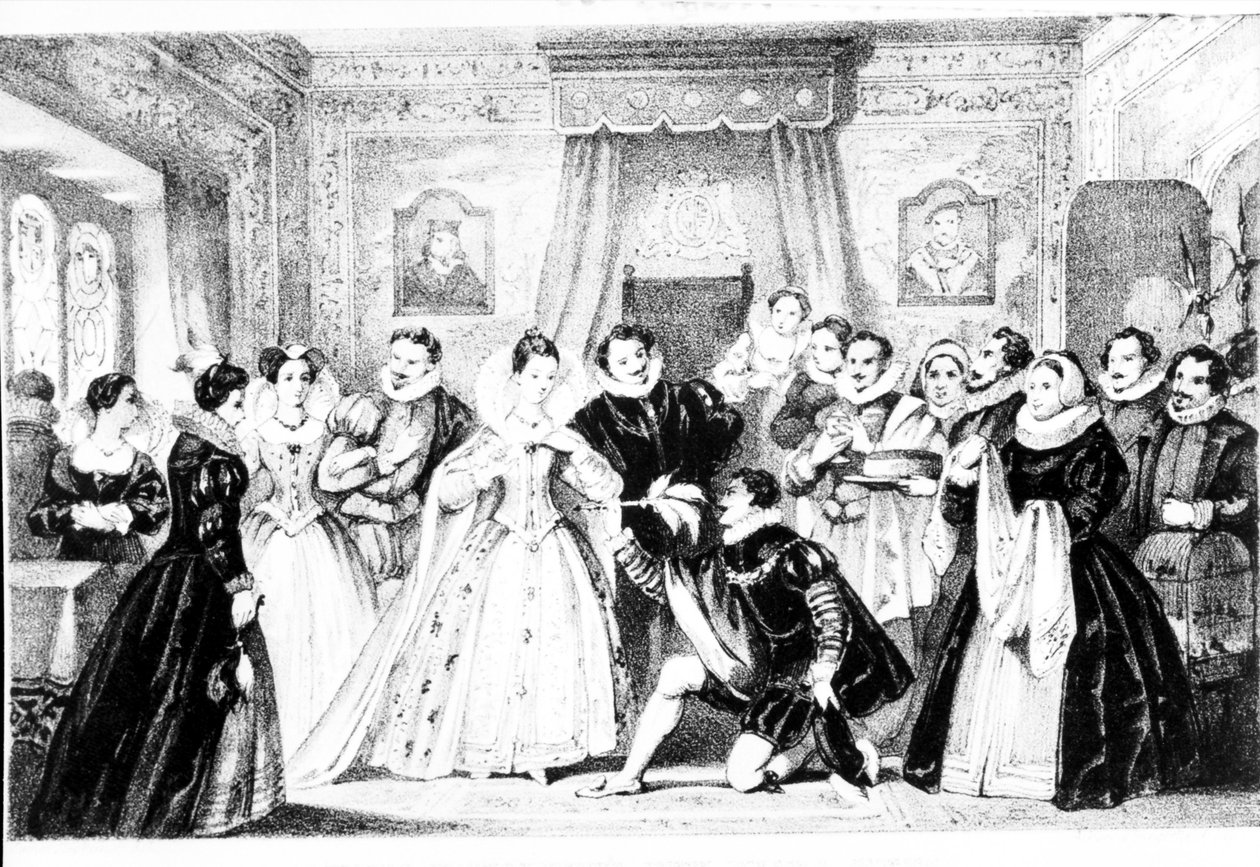 Natal no Tribunal da Rainha Elizabeth I de English School