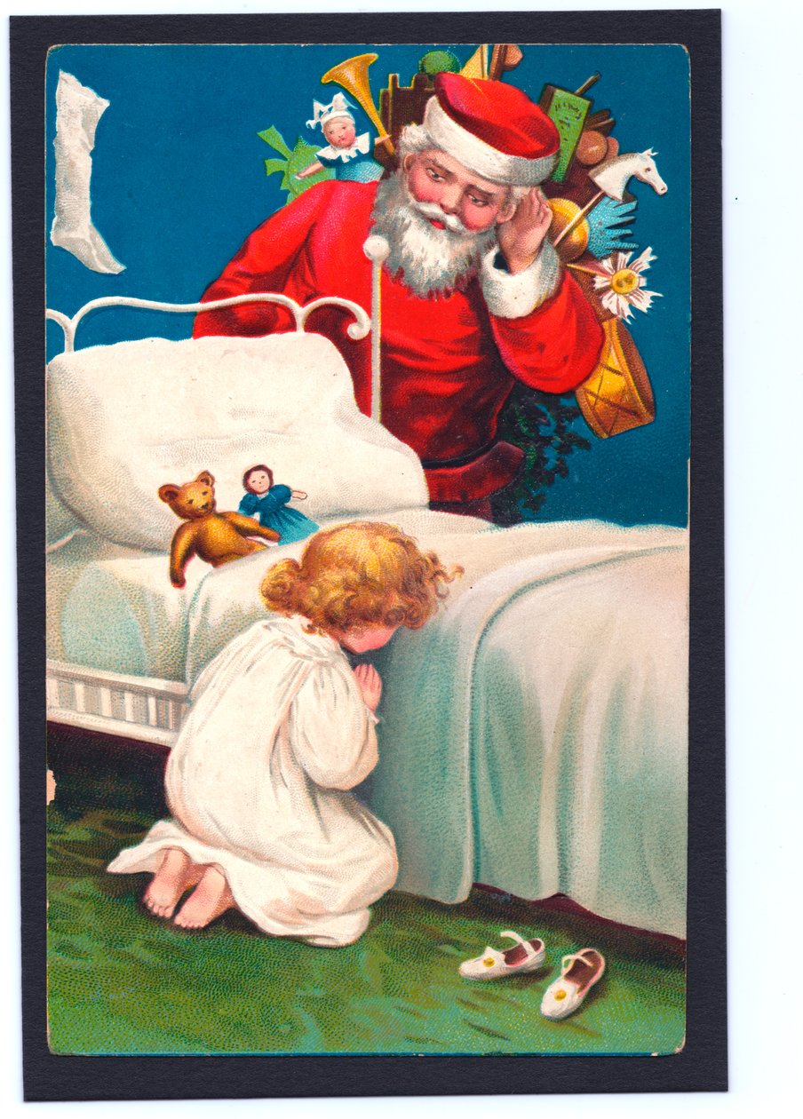 Postal de Natal, c.1907 de English School