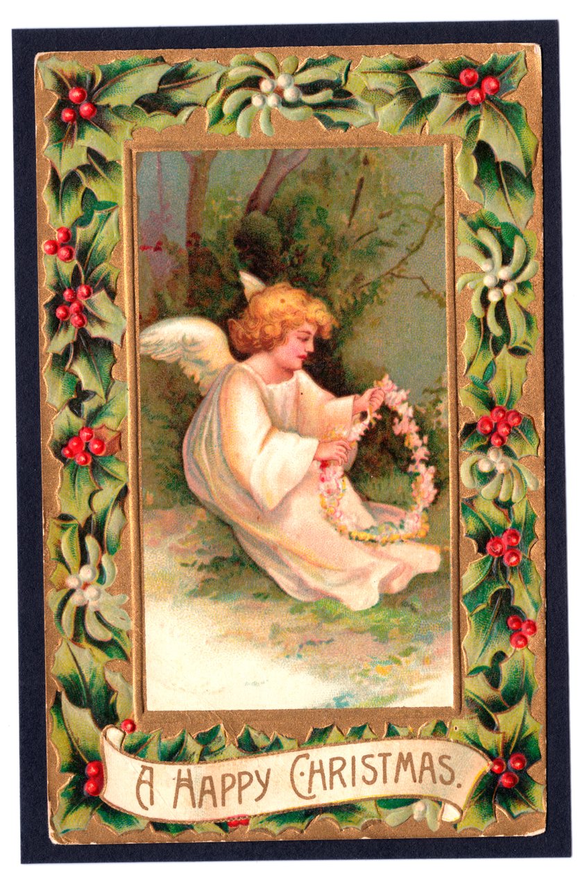 Postal de Natal, c.1907 de English School