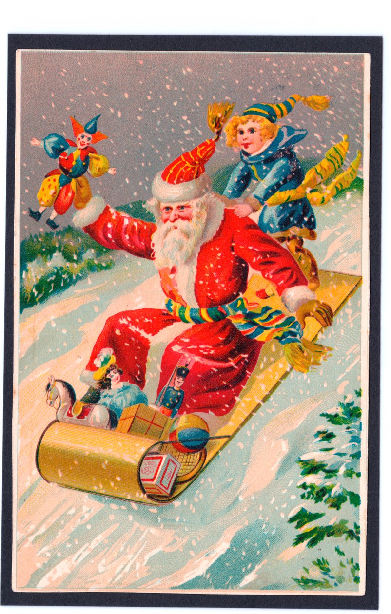 Postal de Natal, c.1907 de English School