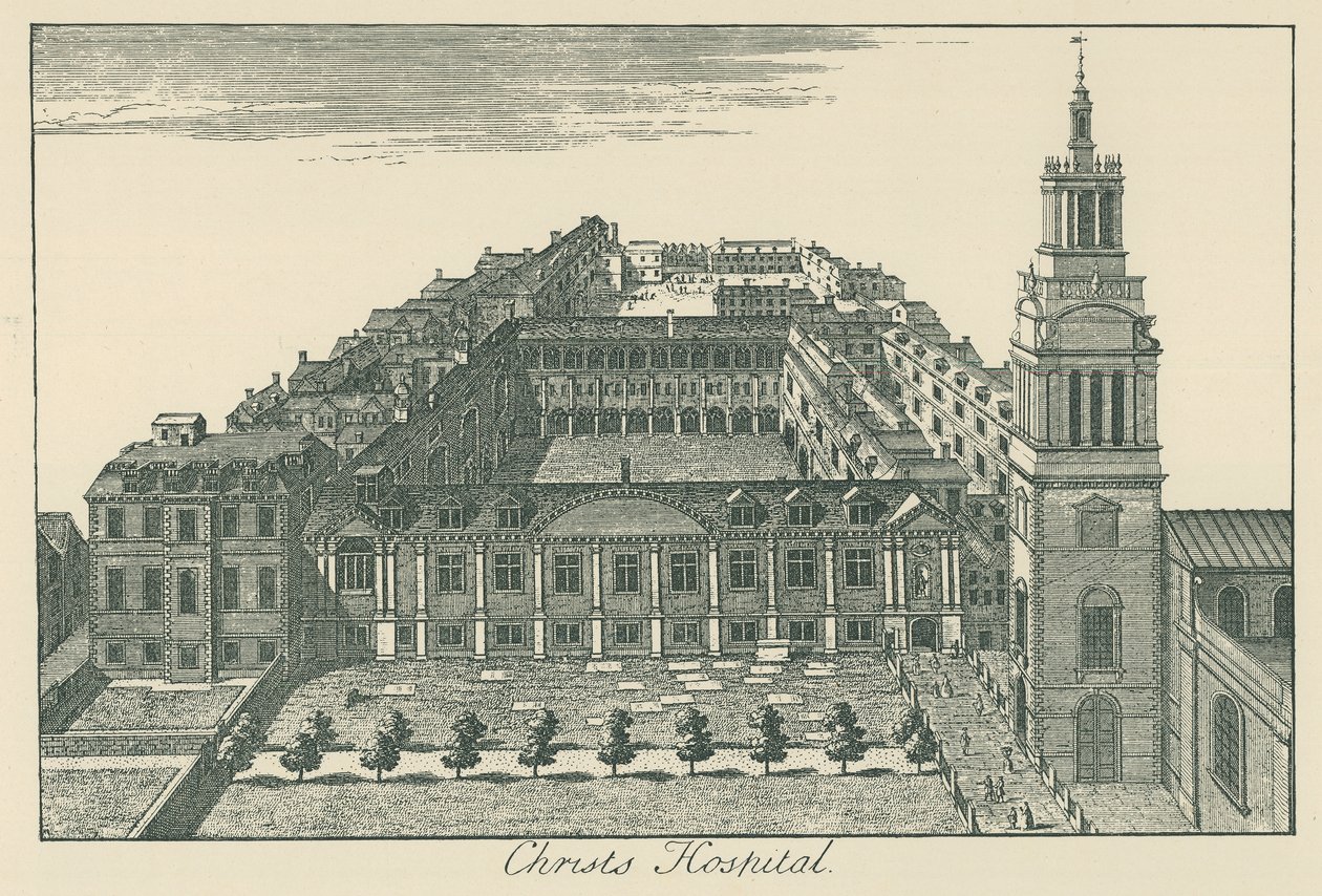 Hospital de Cristo (litografia) de English School