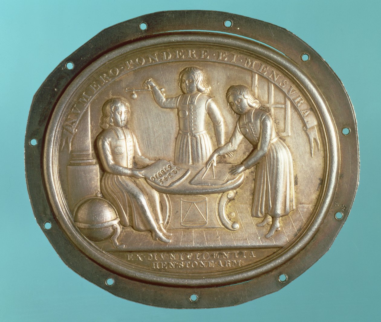 Crachá de escola de hospital de Christs (metal) de English School