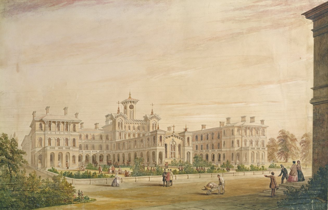 Cidade de Londres Union Workhouse, Bow 1847 de English School