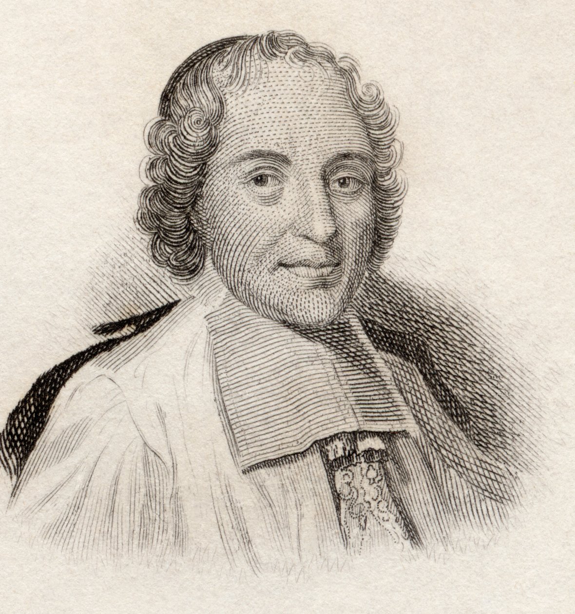 Claude Fleury, do &39;Crabb&39;s Historical Dictionary&39;, publicado em 1825 de English School