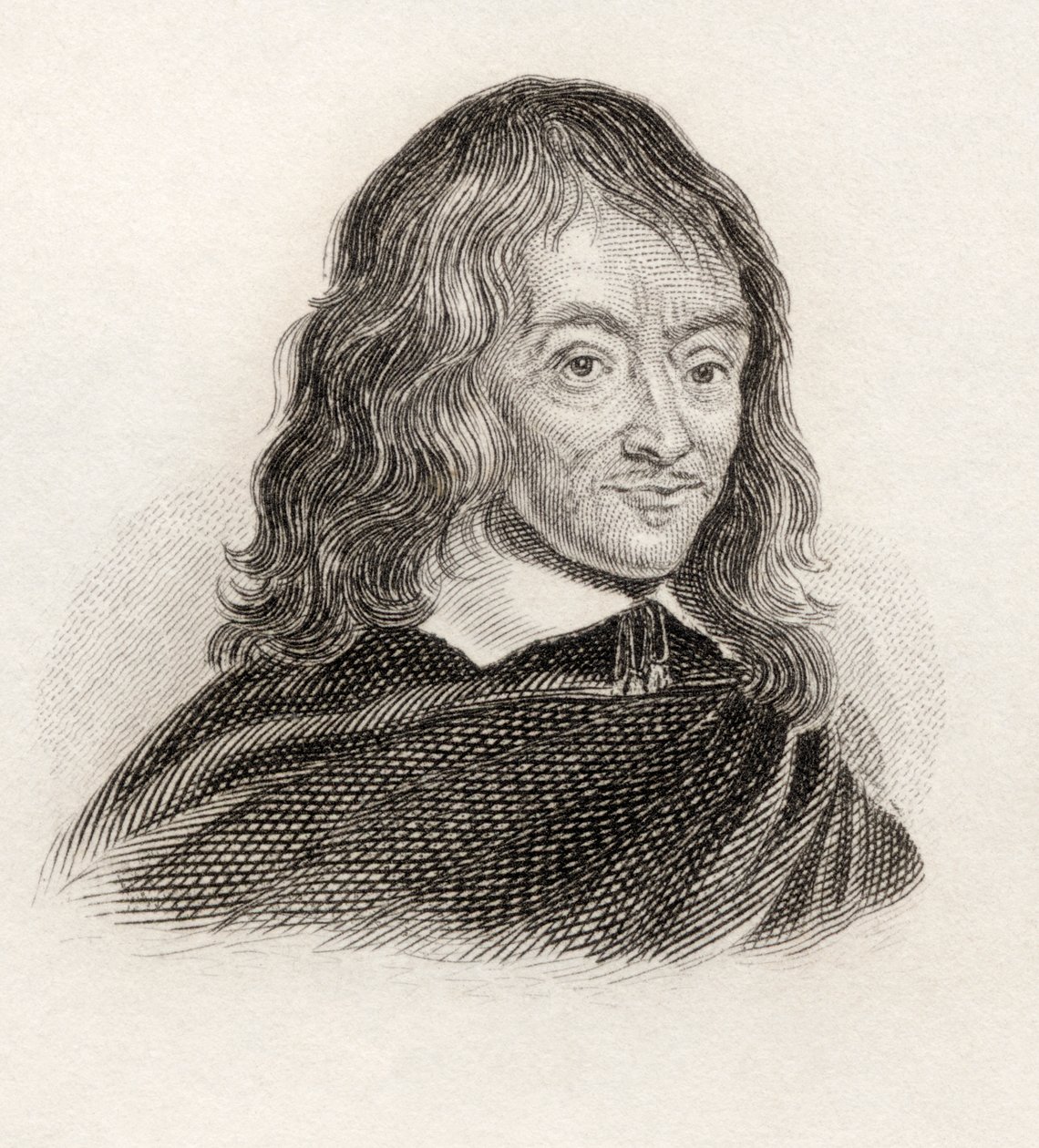 Claudius Salmasius, do &39;Crabbes Historical Dictionary&39;, publicado em 1825 de English School