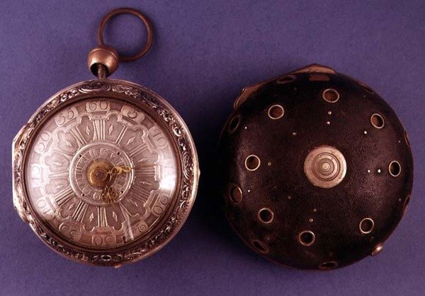 Relógio de autocarro, com alarme e repetidor, por Cabrier of London, c.1775 de English School