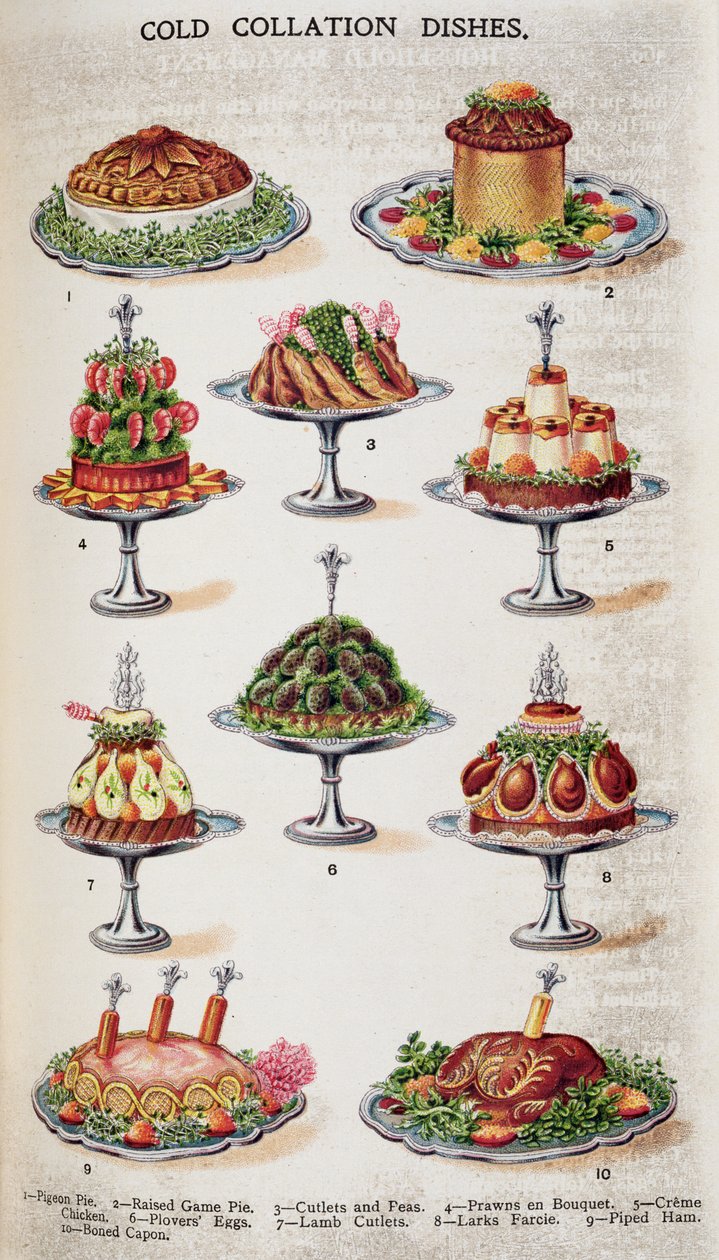 Cold Collation Dishes, de 