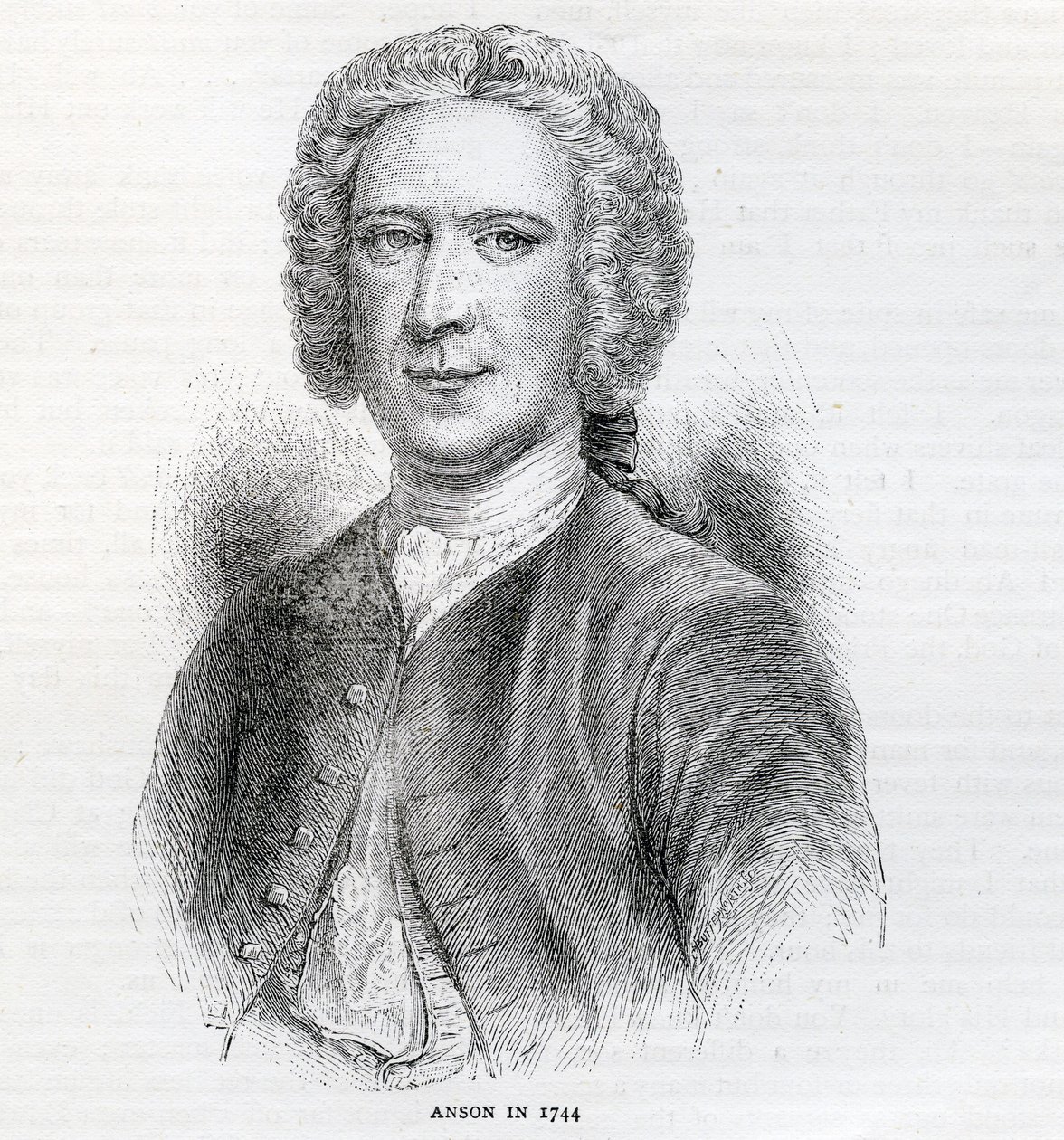 Comodoro George Anson, 1º Barão Anson (1697-1762), 1744 de English School
