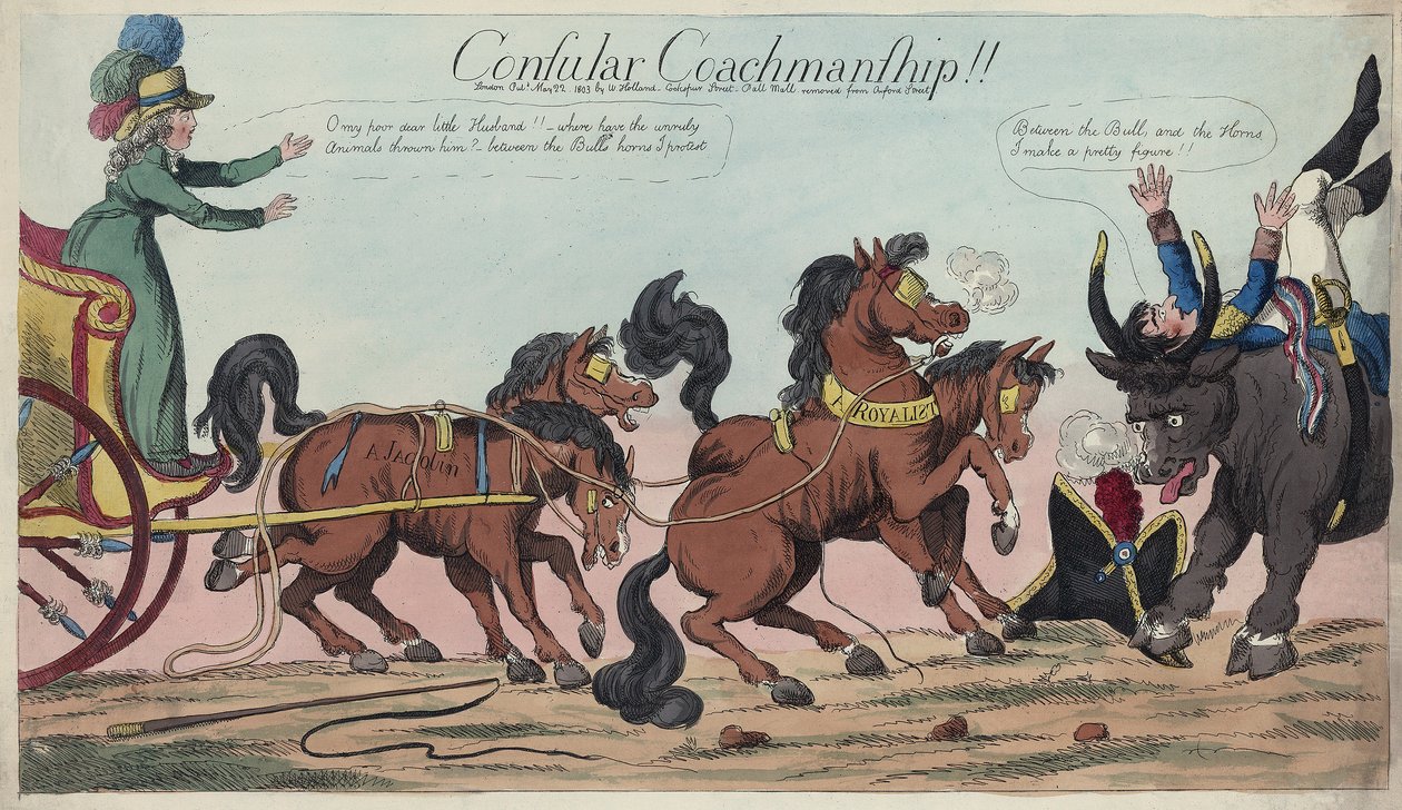Coachmanship Consular!!, publicado por William Holland, 22 de maio de English School