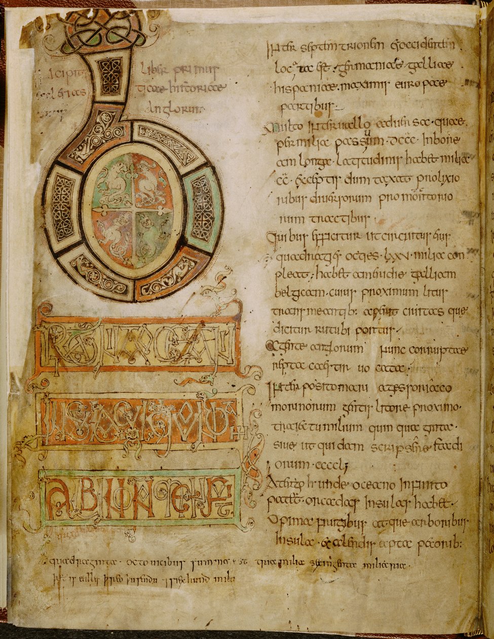 Algodão Tiberius C. II, f.5v 