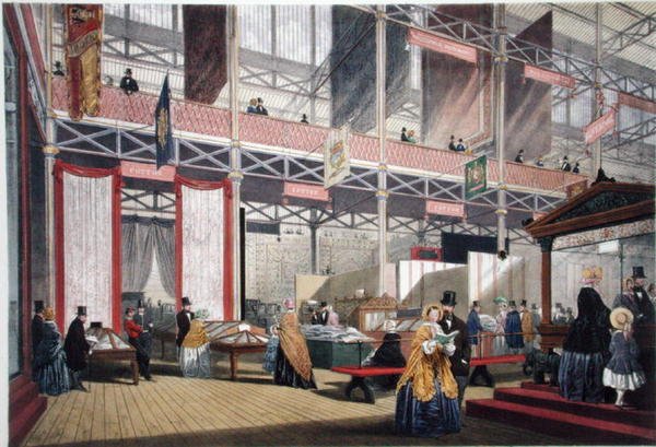 Cotton, de Dickinsons Comprehensive Pictures da Grande Exposição de 1851, publicado em 1854 de English School