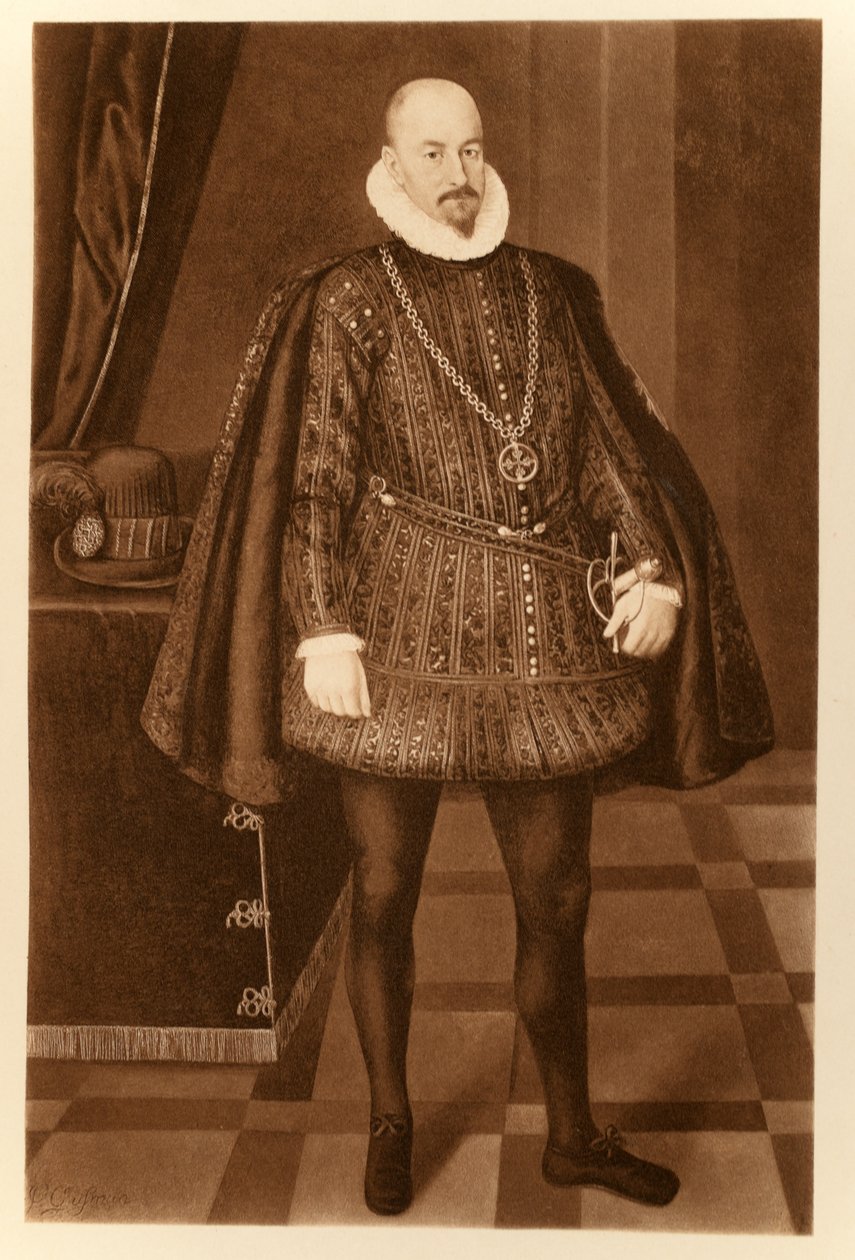 Conde Gondomar, de Jaime I e VI, impresso por Manzi Joyant & Co. Paris, 1904 (collotype) de English School