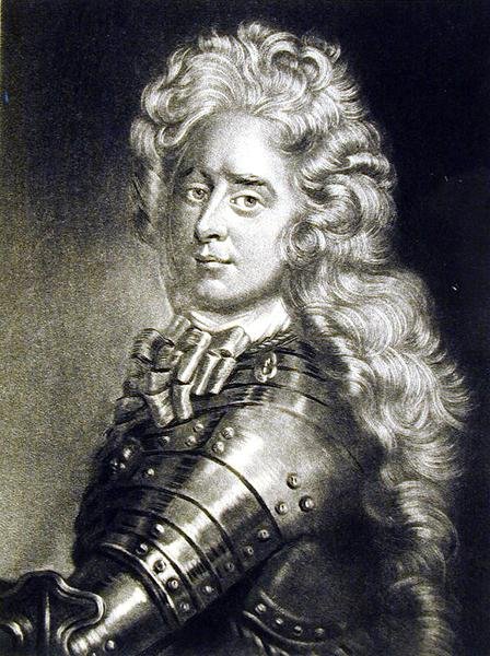 Contagem Konismark (d.1686) ilustração de retratos de personagens ilustres na história britânica, gravada por Richard Earlom (1743-1822) e Charles Turner (c.1773-1857) (mezzotint) de English School