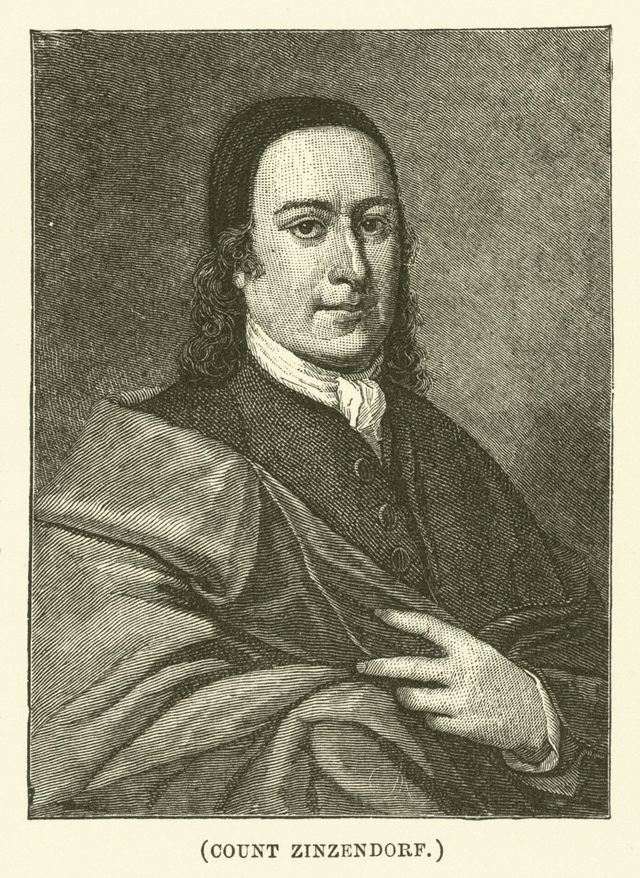 Conde Zinzendorf (gravura) de English School