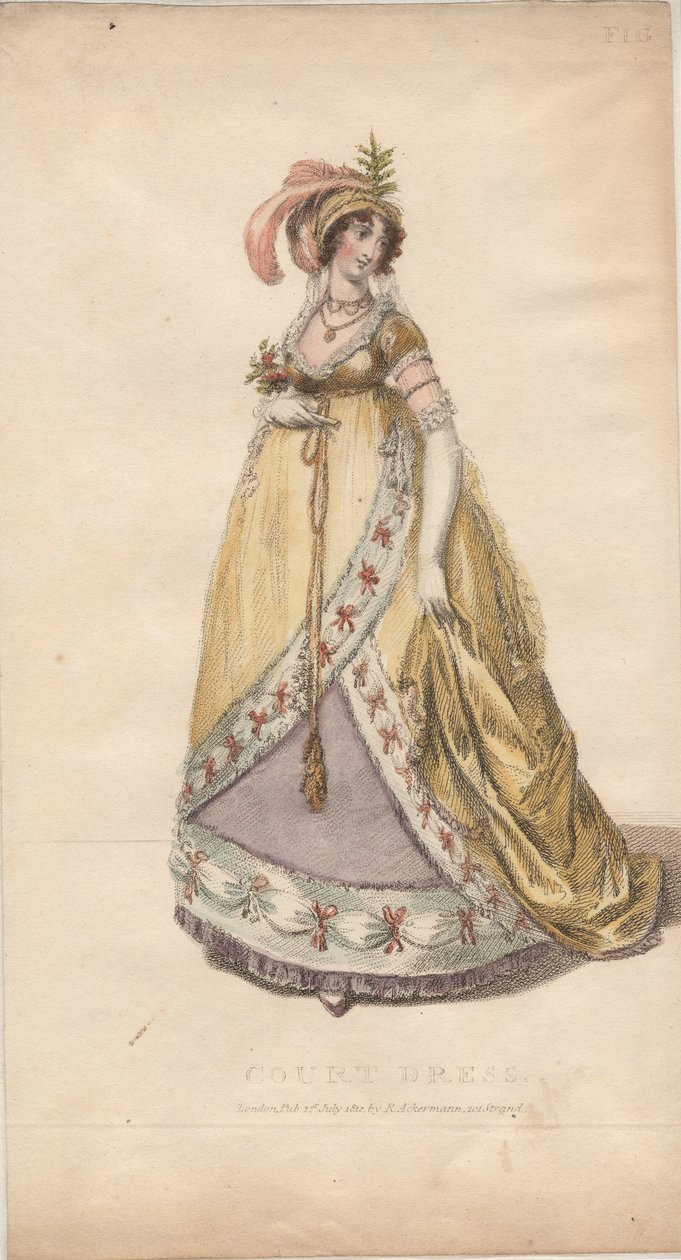 Vestido de tribunal de English School