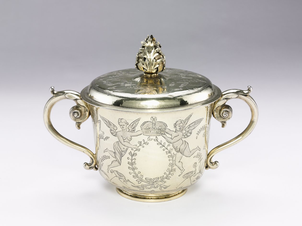 Taça coberta, 1686 de English School