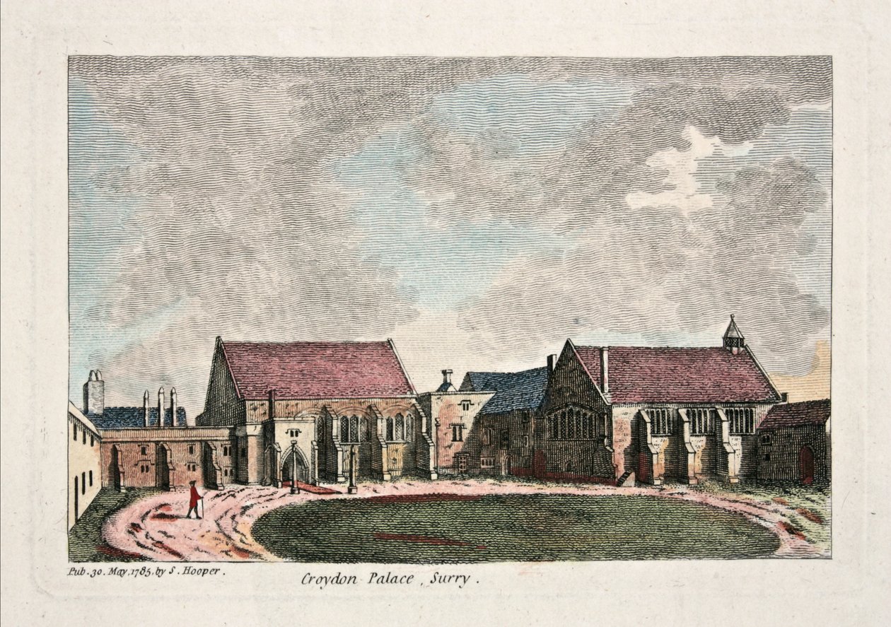 Croydon Palace, Surry, 1785 de English School