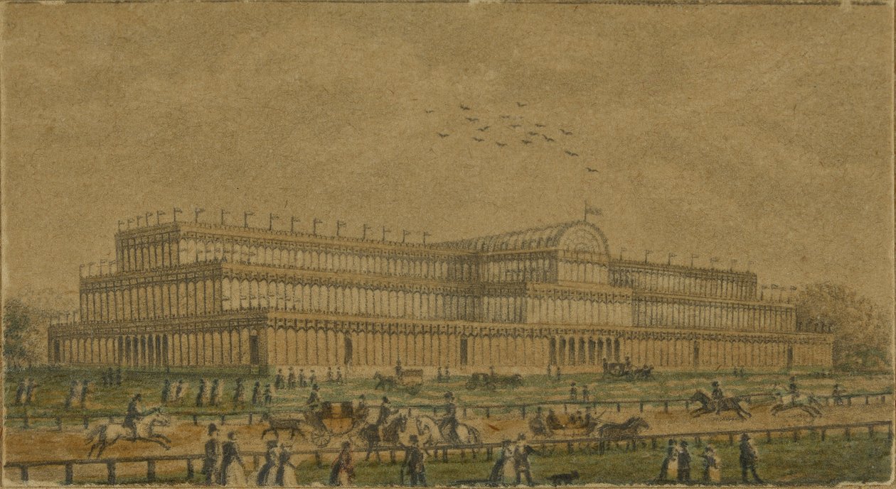 Palácio de Cristal, 1851 de English School