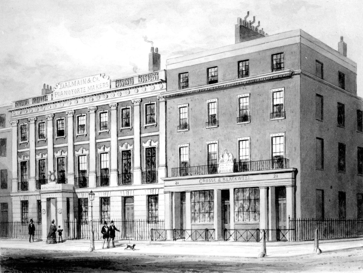 DAlemaine & Co. na Praça Soho, 1854 de English School
