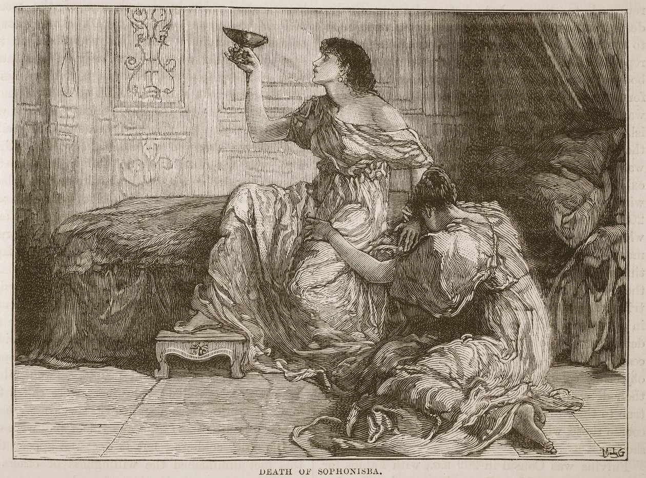 Morte de Sofonisba de English School