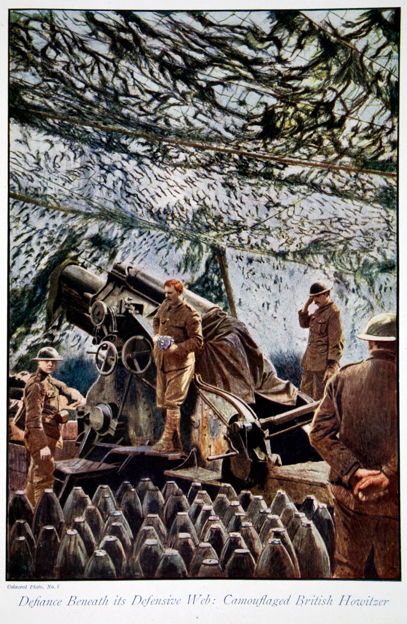 Desafio sob sua teia defensiva, 1914-19 de English School