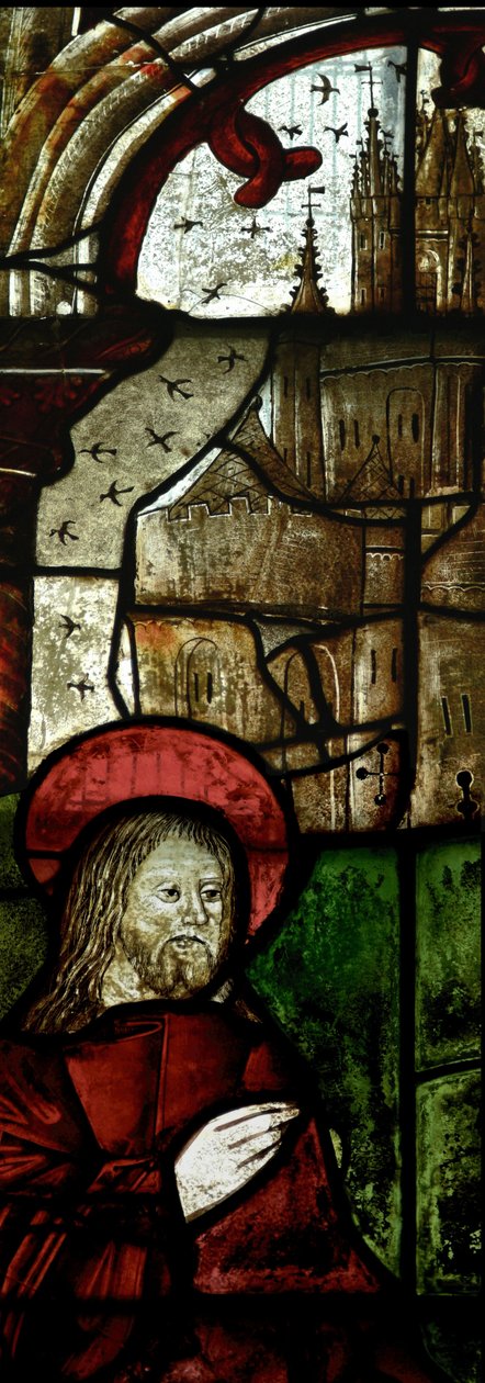 Detalhe da janela representando Cristo e os Pescadores (ver também 316440) de English School