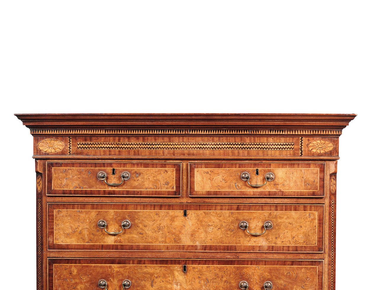 Detalhe de um Tallboy George III de English School