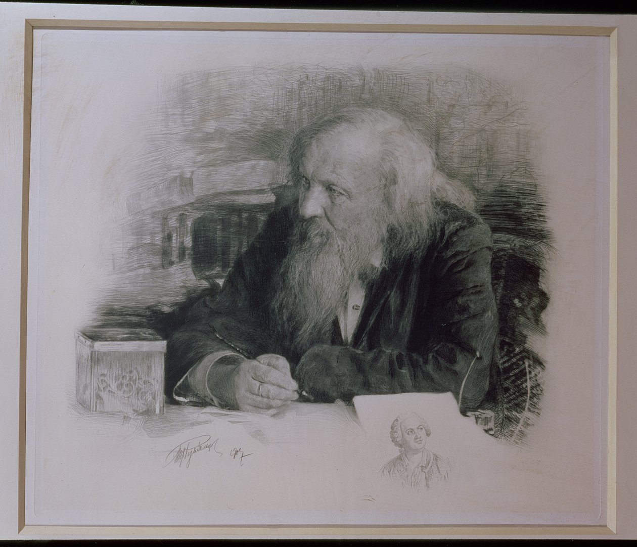 Dimitry Ivanovich Mendeleyev (1834-1907) de English School