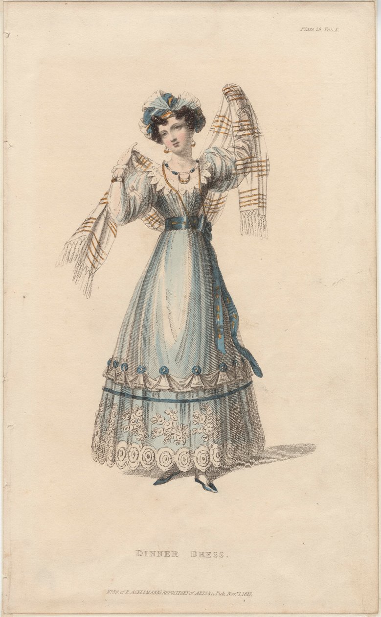 Vestido de baile de jantar de English School