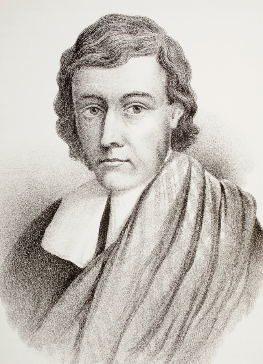 Donald Cargill, de &39;The Scots Worthies de acordo com Howie&39;s Second Edition, 1781&39;, de John Howie (1735-93) publicado em 1879 de English School